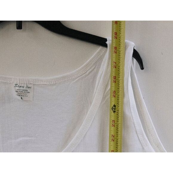 Batman‎ NWOT Promo DC Comics Warner Home Video White Tank Top Size L - Picture 4 of 5